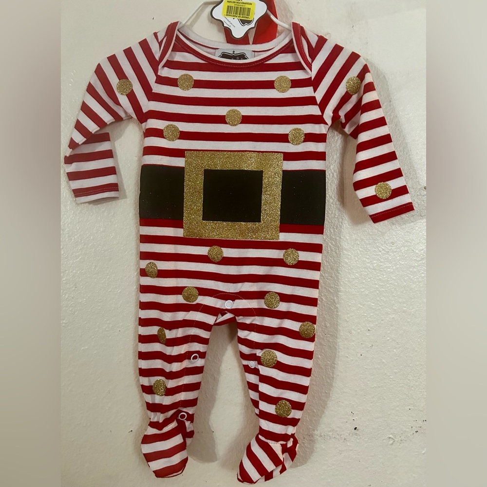 Mudpie Christmas Onsie 0-3 months